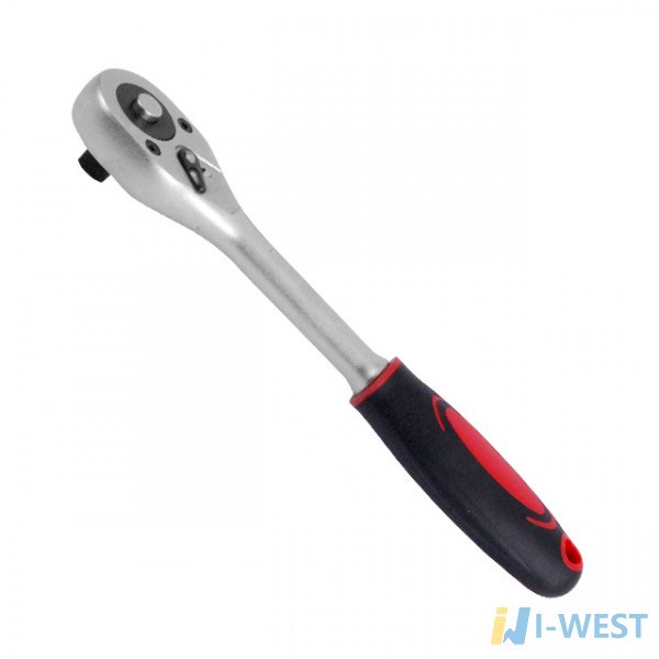 Рукоятка с храповым механизмом на 24 зуба 1/4', Cr-v INTERTOOL HT-2104