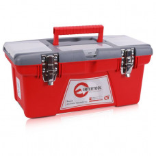 Комплект ящиків для інструменту з металевим замком 2шт INTERTOOL BX-0502 Комплект ящиків для інструменту з металевим замком 2шт INTERTOOL BX-0502
