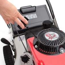 Газонокосарка бензинова 4,5 HP (3,4 кВт) ширина зрізу 460 мм самохідна INTERTOOL LM-4546 Газонокосарка бензинова 4,5 HP (3,4 кВт) ширина зрізу 460 мм самохідна INTERTOOL LM-4546