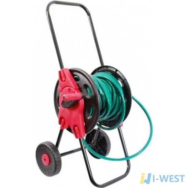 Котушка на колесах для шланга 1/2" 45 м. PP, steel, ABS INTERTOOL GE-3003 Котушка на колесах для шланга 1/2" 45 м. PP, steel, ABS INTERTOOL GE-3003