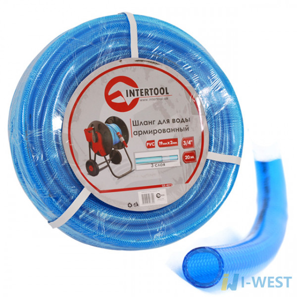 Шланг для воды 3-х слойный 3/4 INTERTOOL (GE-4073) Шланг для воды 3-х слойный 3/4 INTERTOOL (GE-4073)