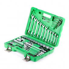 Набор инструментов 1/2" & 1/4" 77 ед. INTERTOOL ET-6077 Набор инструментов 1/2" & 1/4" 77 ед. INTERTOOL ET-6077