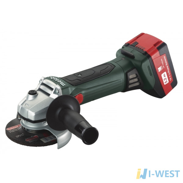 Акумуляторна болгарка Metabo W 18 LTX 125 (602174650) Акумуляторна болгарка Metabo W 18 LTX 125 (602174650)