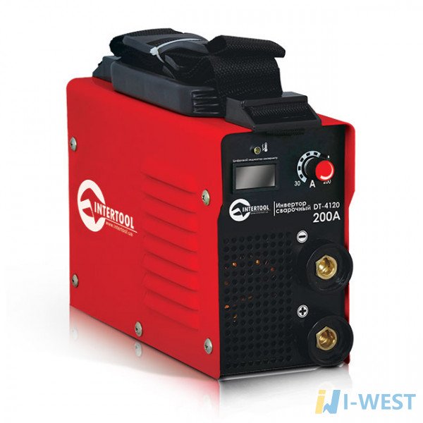 Зварювальний інвертор 230 В, 30-200 А, 7,1 кВт INTERTOOL DT-4120 Зварювальний інвертор 230 В, 30-200 А, 7,1 кВт INTERTOOL DT-4120