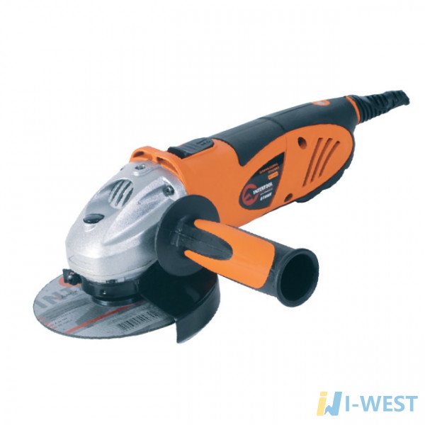 Шліфмашина кутова STORM, 650 Вт, 125 мм, 10000 об/хв INTERTOOL WT-0206