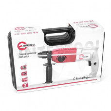 Перфоратор SDS-plus 650 Вт, 0-870 об/хв, 0-4400 удар/хв, 3 режими, реверс INTERTOOL DT-0181 Перфоратор SDS-plus 650 Вт, 0-870 об/хв, 0-4400 удар/хв, 3 режими, реверс INTERTOOL DT-0181