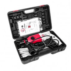 Перфоратор SDS-plus 650 Вт, 0-870 об/хв, 0-4400 удар/хв, 3 режими, реверс INTERTOOL DT-0181 Перфоратор SDS-plus 650 Вт, 0-870 об/хв, 0-4400 удар/хв, 3 режими, реверс INTERTOOL DT-0181