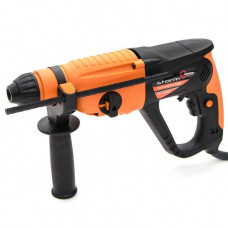 Перфоратор STORM SDS-plus 1050 Вт, 3-режиму, 0-1100 об/хв, пневмоудар 0-5200 уд/хв, кейс аксесуари INTERTOOL WT-0152