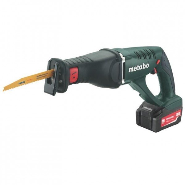 Акумуляторна сабельна пила Metabo ASE 18 LTX (602269650) Акумуляторна сабельна пила Metabo ASE 18 LTX (602269650)