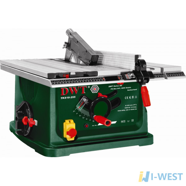 Пила циркулярная настольная DWT TKS18-255