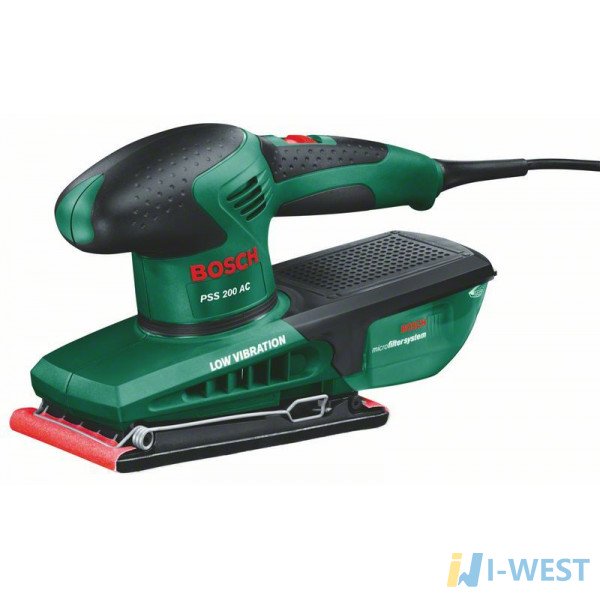 Вібраційна шліфмашина Bosch PSS 200 AC (0603340120) Вібраційна шліфмашина Bosch PSS 200 AC (0603340120)