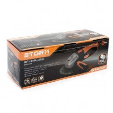 Шліфмашина кутова STORM 900 Вт, 10000 об/хв, діаметр круга 125 мм, фіксатор INTERTOOL WT-0202
