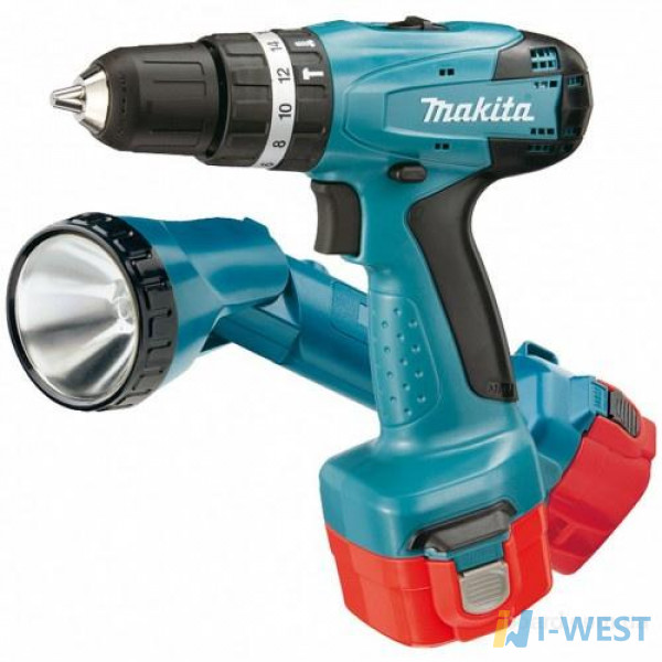 Ударная дрель-шуруповерт аккумуляторный Makita 8271DWALE Ударная дрель-шуруповерт аккумуляторный Makita 8271DWALE