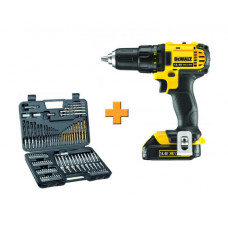 Дриль-шуруповерт акумуляторний DeWalt DCD730C2Z DeWALT Дриль-шуруповерт акумуляторний DeWalt DCD730C2Z DeWALT