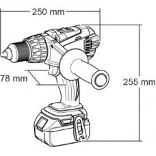 Дриль-шуруповерт Makita BDF458RFJ
