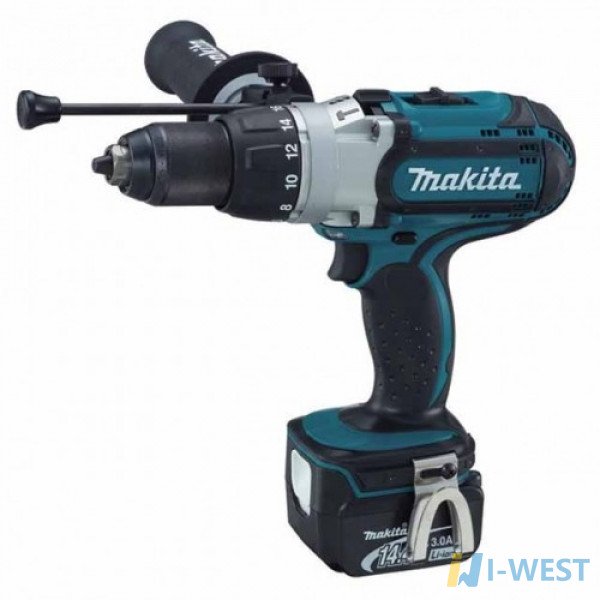 Ударний дриль-шуруповерт акумуляторний Makita BHP441RFE