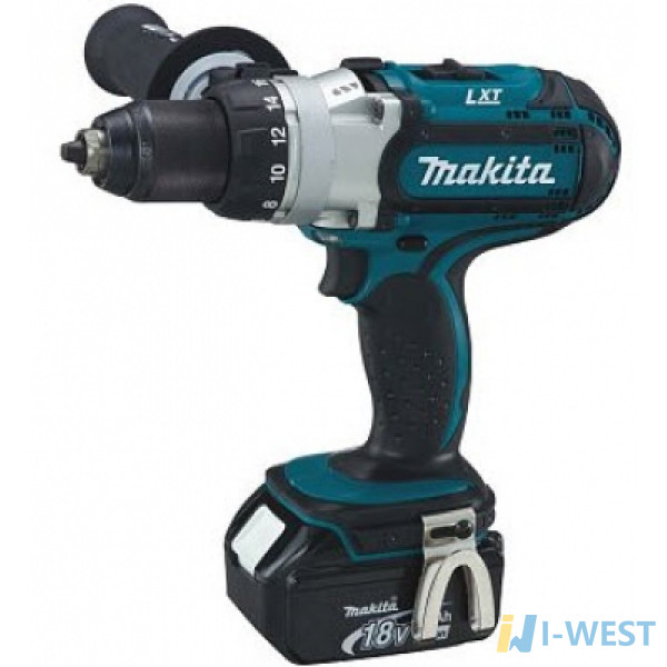 Ударний дриль-шуруповерт акумуляторний Makita BHP451RFE