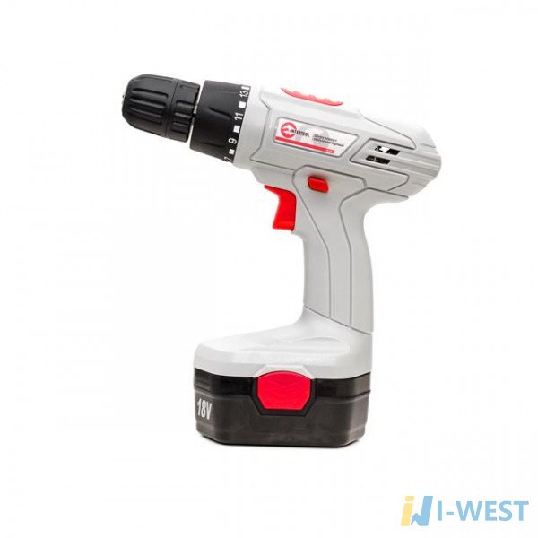 Шуруповерт аккумуляторный 18В, 1 аккумулятор, 1.2Ач, 1-10 INTERTOOL DT-0312 Шуруповерт аккумуляторный 18В, 1 аккумулятор, 1.2Ач, 1-10 INTERTOOL DT-0312