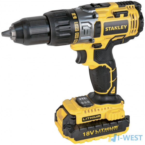 Дриль-шуруповерт акумуляторна STANLEY STDC18LHBK Дриль-шуруповерт акумуляторна STANLEY STDC18LHBK