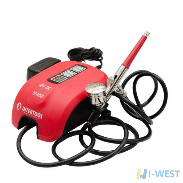 Аерограф електричний INTERTOOL DT-5001 Аерограф електричний INTERTOOL DT-5001