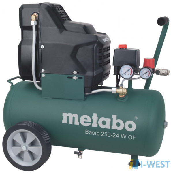 Безмасляний компресор Metabo Basic 250-24 W OF (0230140000) Безмасляний компресор Metabo Basic 250-24 W OF (0230140000)