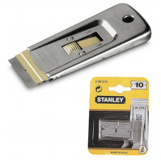 Скребок з запасними лезами STANLEY 0-28-500