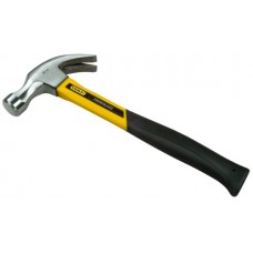 Молоток-гвоздодер "Stanley Yellow Fibreglass Curve Claw" STANLEY 1-51-621 Молоток-гвоздодер "Stanley Yellow Fibreglass Curve Claw" STANLEY 1-51-621