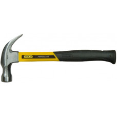 Молоток-гвоздодер "Stanley Yellow Fibreglass Curve Claw" STANLEY 1-51-623