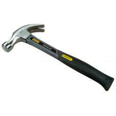 Молоток-обценьки "Stanley Grey Fiberglass Curve Claw" STANLEY 1-51-628 Молоток-обценьки "Stanley Grey Fiberglass Curve Claw" STANLEY 1-51-628