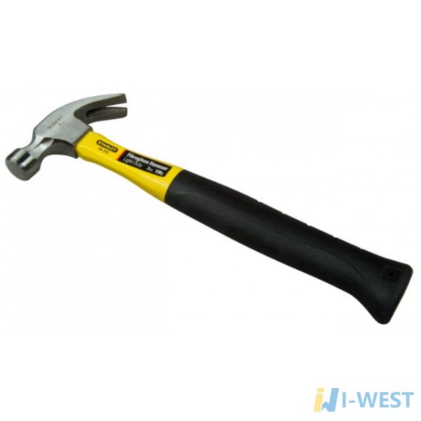Молоток-обценьки "Stanley 7oz Yellow Fibreglass Curve Claw" STANLEY 1-51-112 Молоток-обценьки "Stanley 7oz Yellow Fibreglass Curve Claw" STANLEY 1-51-112