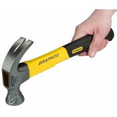 Молоток с гвоздодером "Graphite Curve Claw" STANLEY 1-51-507 Молоток с гвоздодером "Graphite Curve Claw" STANLEY 1-51-507
