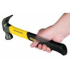 Молоток с гвоздодером "Graphite Curve Claw" STANLEY 1-51-507 Молоток с гвоздодером "Graphite Curve Claw" STANLEY 1-51-507