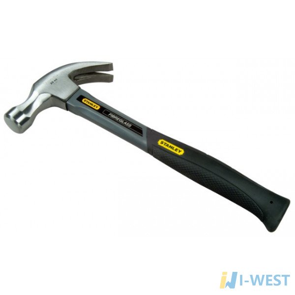 Молоток-обценьки "Stanley Grey Fiberglass Curve Claw" STANLEY 1-51-628 Молоток-обценьки "Stanley Grey Fiberglass Curve Claw" STANLEY 1-51-628