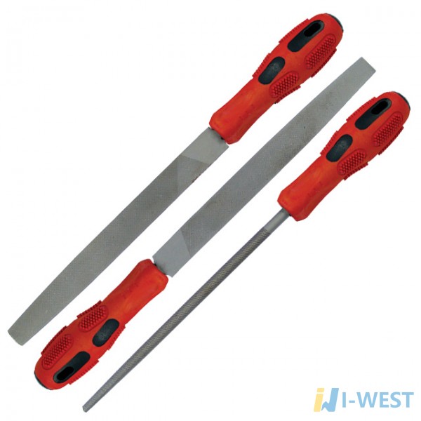 Набір напилків 3 шт. INTERTOOL HT-3703 Набір напилків 3 шт. INTERTOOL HT-3703