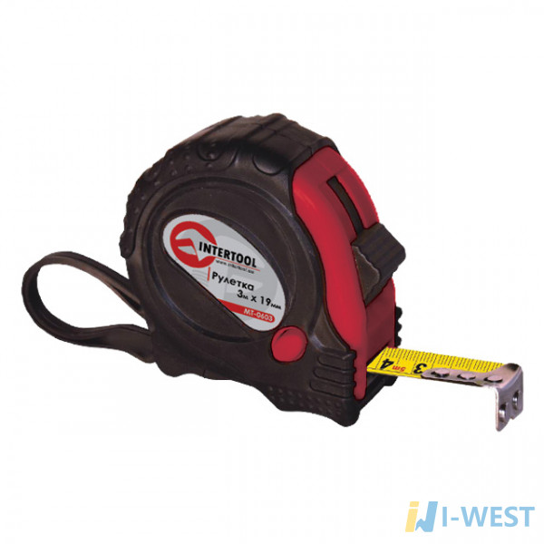 Рулетка з металевим полотном 5 м x 19 мм INTERTOOL МТ-0605 (MT-0605) Рулетка з металевим полотном 5 м x 19 мм INTERTOOL МТ-0605 (MT-0605)