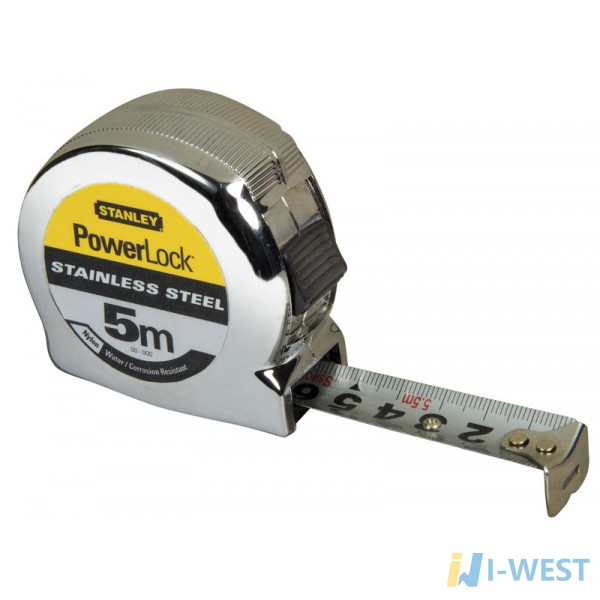 Рулетка "Powerlock" зі стрічкою з нержавіючої сталі STANLEY 0-33-299 Рулетка "Powerlock" зі стрічкою з нержавіючої сталі STANLEY 0-33-299