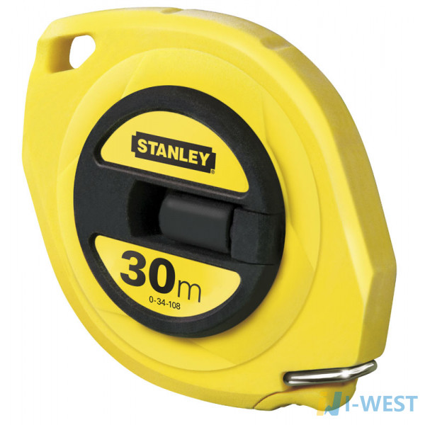 Рулетка измерительная длинная "Stanley ABS" со стальной лентой STANLEY 0-34-108 Рулетка измерительная длинная "Stanley ABS" со стальной лентой STANLEY 0-34-108