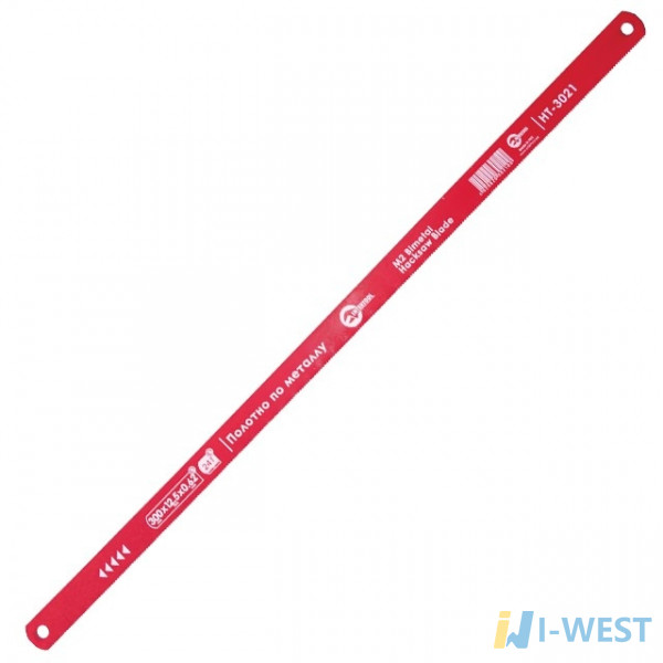 Полотно ножовочное по металлу 300x12,5x0,62, 24T, M2 Bimetal INTERTOOL HT-3021 Полотно ножовочное по металлу 300x12,5x0,62, 24T, M2 Bimetal INTERTOOL HT-3021