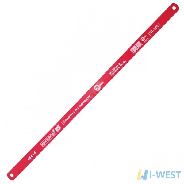 Полотно ножівкове по металу 300x12,5x0,62, 24T, M2 Bimetal INTERTOOL HT-3021 Полотно ножівкове по металу 300x12,5x0,62, 24T, M2 Bimetal INTERTOOL HT-3021