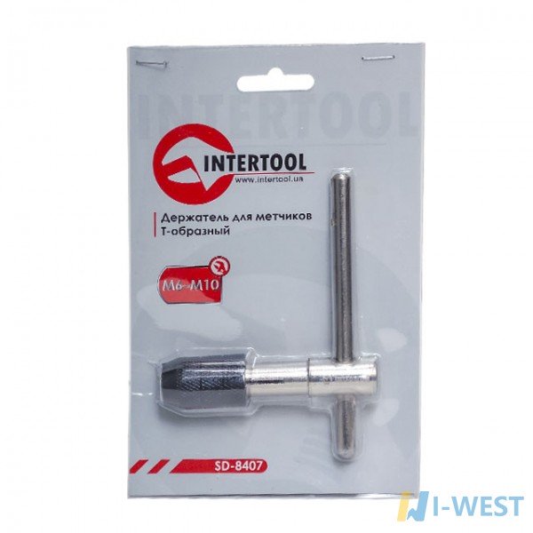 Держатель для метчиков Т-образный M6-M10 INTERTOOL SD-8407