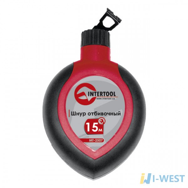 Шнур отбивочный 15 м INTERTOOL MT-2507 Шнур отбивочный 15 м INTERTOOL MT-2507