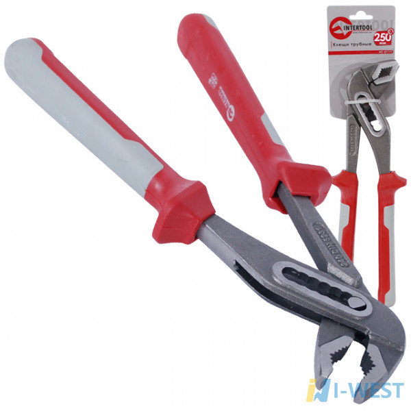 Клещи сантехнические 250 мм INTERTOOL HT-0119 Клещи сантехнические 250 мм INTERTOOL HT-0119