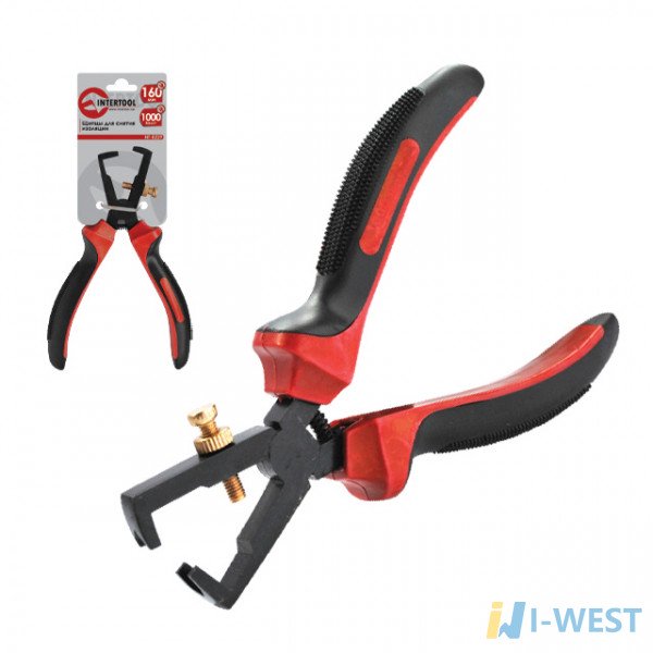 Кусачки для зачистки проводов 160 мм INTERTOOL NT-0229