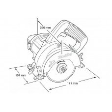 Алмазна пила для мокрого різання Makita 4101RH Алмазна пила для мокрого різання Makita 4101RH