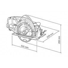 Алмазна пила з пилозбірником Makita 4157KB