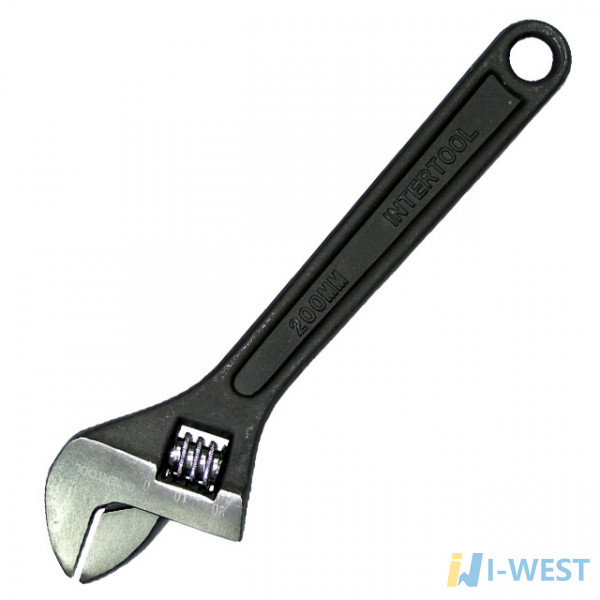 Ключ розвідний 250 мм INTERTOOL HT-0193 Ключ розвідний 250 мм INTERTOOL HT-0193