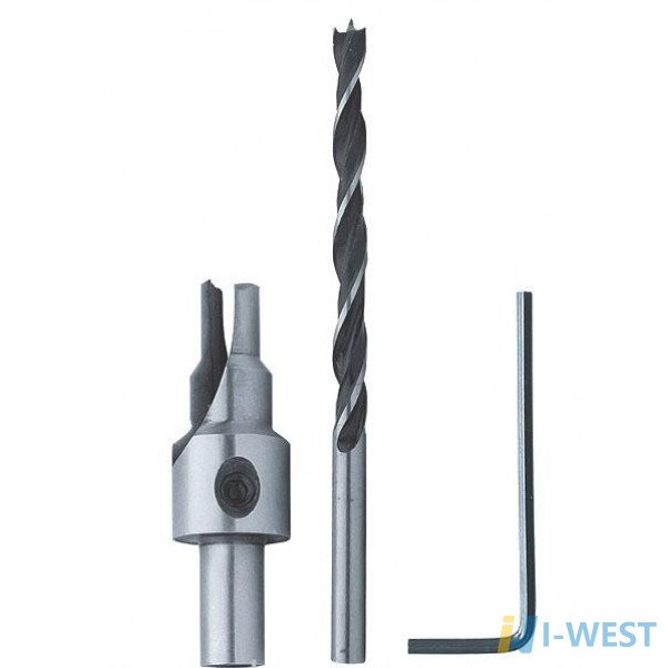 Сверло конфирматное 4,5 / 7,0 мм INTERTOOL SD-0245