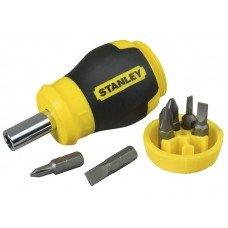 Викрутка Stanley Multibit Stubby зі змінними бітами 0-66-357 STANLEY Викрутка Stanley Multibit Stubby зі змінними бітами 0-66-357 STANLEY