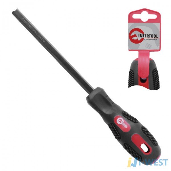 Отвертка крестовая PH2x25 мм INTERTOOL VT-3016 Отвертка крестовая PH2x25 мм INTERTOOL VT-3016