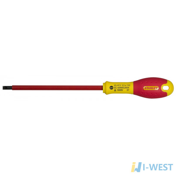 Викрутка електрика "FatMax VDE 1000V" ізольована STANLEY 0-65-410 Викрутка електрика "FatMax VDE 1000V" ізольована STANLEY 0-65-410